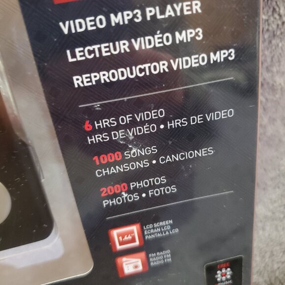 Coby 2GB Go Video MP3 Player 6 Hours of Video 1000 Songs 2000 Photos - Picture 3 of 6